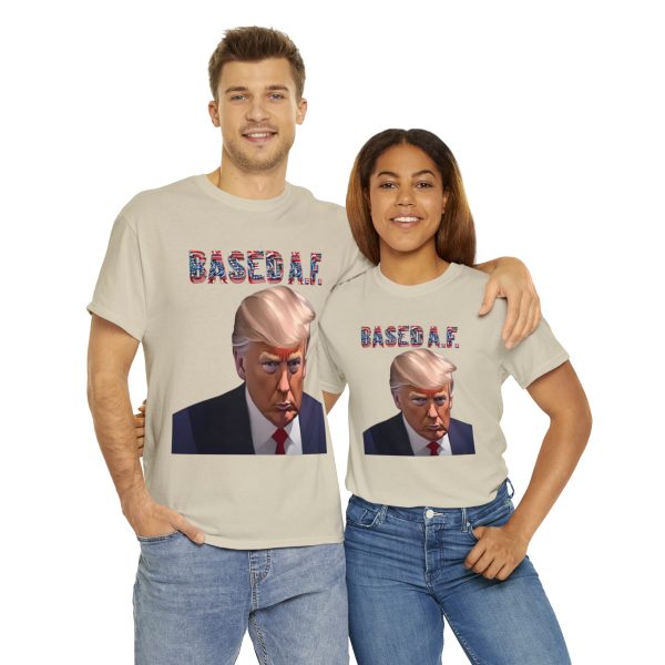 Mug Shots Are Based AF 💪 Trump's Mug Shot T-shirts is the Mark of a Maverick