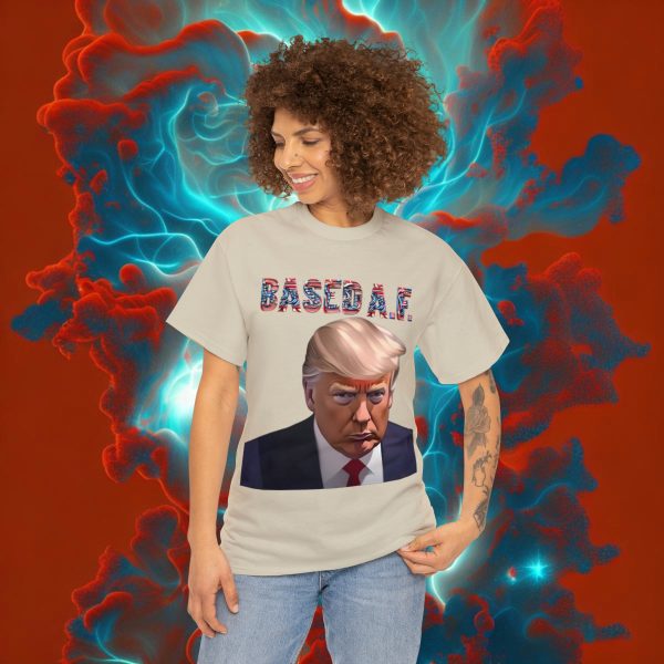 Mug Shots Are Based AF 💪 Trump's Mug Shot T-shirts is the Mark of a Maverick