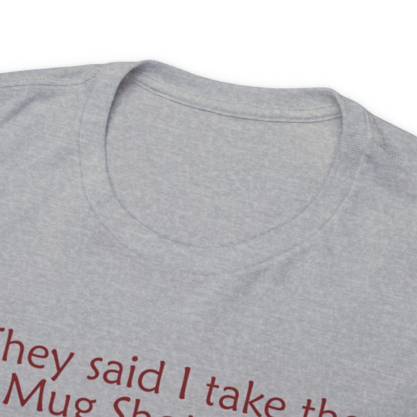 Trump 'BEST Mug Shot Ever' Tee 👕 Single-Sided Men & Women's T-shirt
