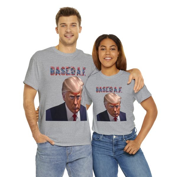 Mug Shots Are Based AF 💪 Trump's Mug Shot T-shirts is the Mark of a Maverick