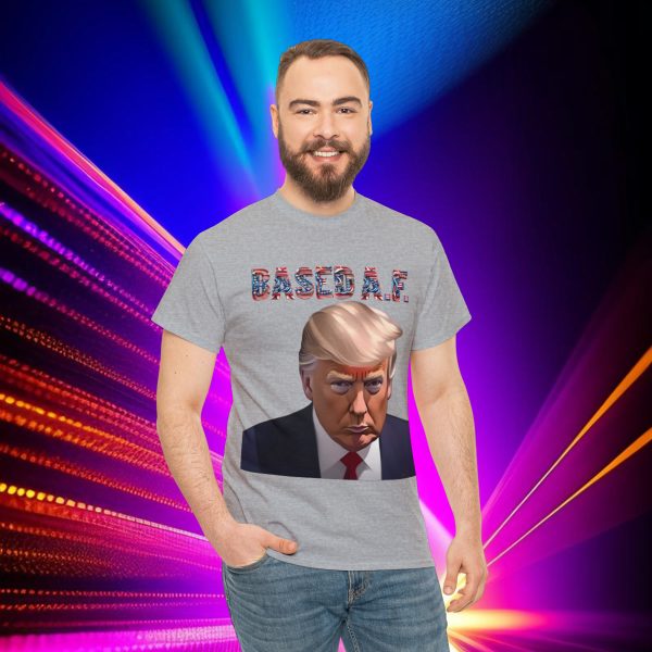 Mug Shots Are Based AF 💪 Trump's Mug Shot T-shirts is the Mark of a Maverick