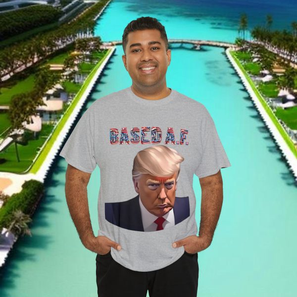 Mug Shots Are Based AF 💪 Trump's Mug Shot T-shirts is the Mark of a Maverick