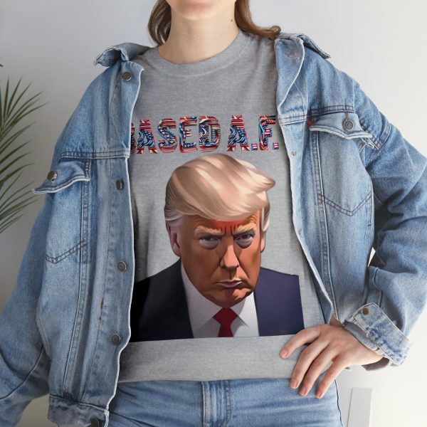 Mug Shots Are Based AF 💪 Trump's Mug Shot T-shirts is the Mark of a Maverick