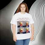 Trump Mug Shot Pop Art Tee: Politics and Pop Artistry - Two Side Graphic T-Shirt