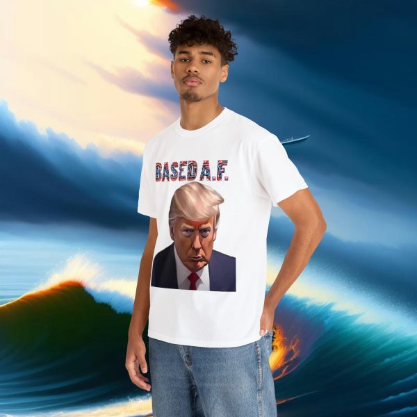 Mug Shots Are Based AF 💪 Trump's Mug Shot T-shirts is the Mark of a Maverick