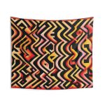 Metro Melody 🏙 Abstract Art Wall Tapestry 🎇