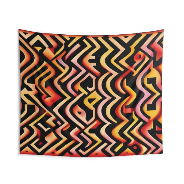 Metro Melody 🏙 Abstract Art Wall Tapestry 🎇