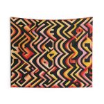 Metro Melody 🏙 Abstract Art Wall Tapestry 🎇