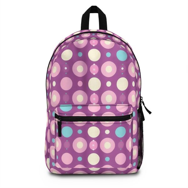 Halftone Hero Backpack: Pixelated Perfection!