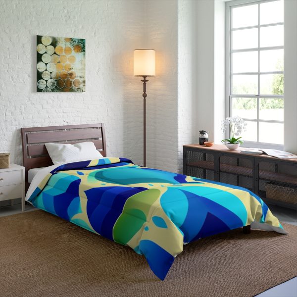 Deep Sea Dive 🐬 Large Comfy Comforter 🐠 A Comfortable Ocean of Dreams!