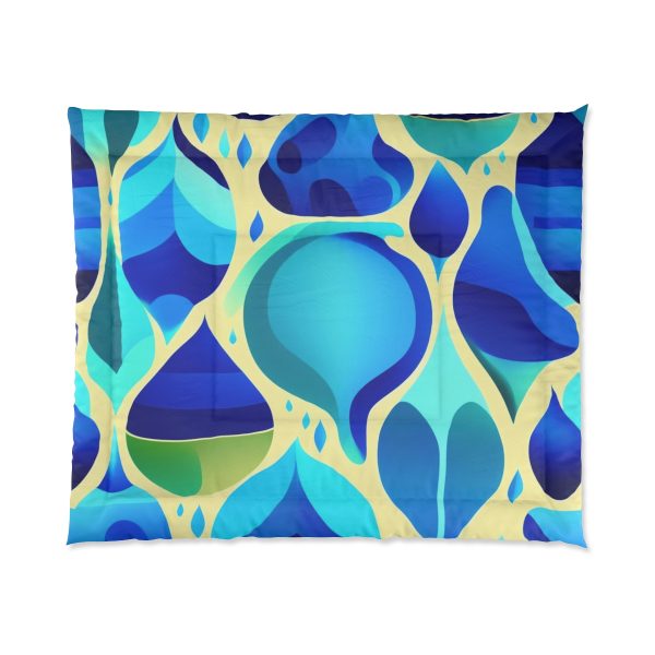 Deep Sea Dive 🐬 Large Comfy Comforter 🐠 A Comfortable Ocean of Dreams!