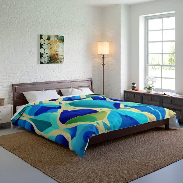 Deep Sea Dive 🐬 Large Comfy Comforter 🐠 A Comfortable Ocean of Dreams!