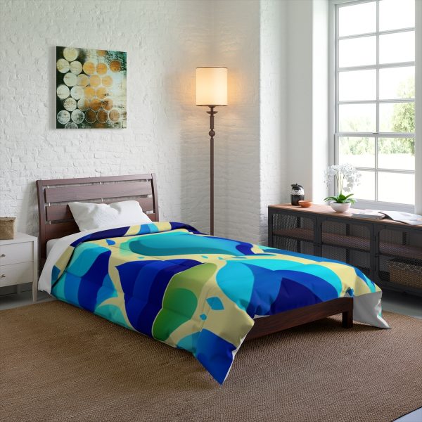 Deep Sea Dive 🐬 Large Comfy Comforter 🐠 A Comfortable Ocean of Dreams!