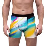 ChronoComfort Men's Boxer Brief 🕰️ When Vintage Meets Virtual Reality 🎩