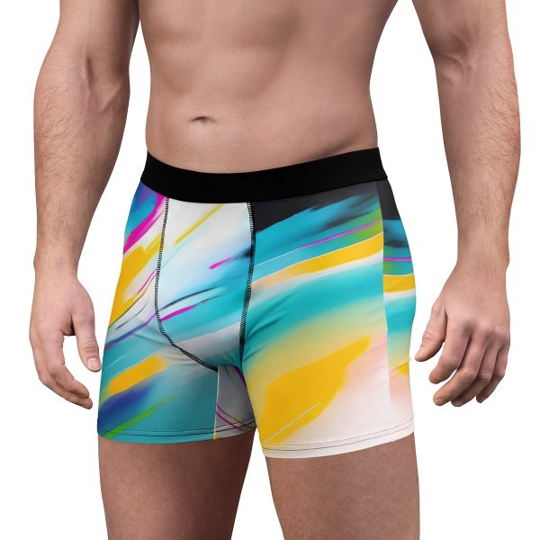 ChronoComfort Men's Boxer Brief 🕰️ When Vintage Meets Virtual Reality 🎩