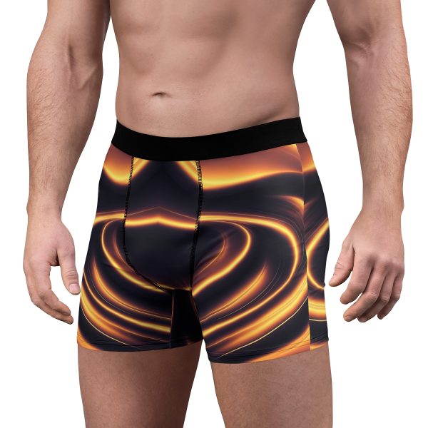Coffee & Comfort Men's Boxer Briefs ☕ Brewed to Perfection! 📰