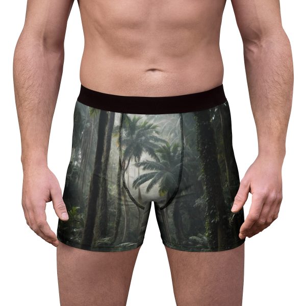 Safari Seeker's Men's Boxer Briefs 🦁 Wild Comfort Awaits! 🌿