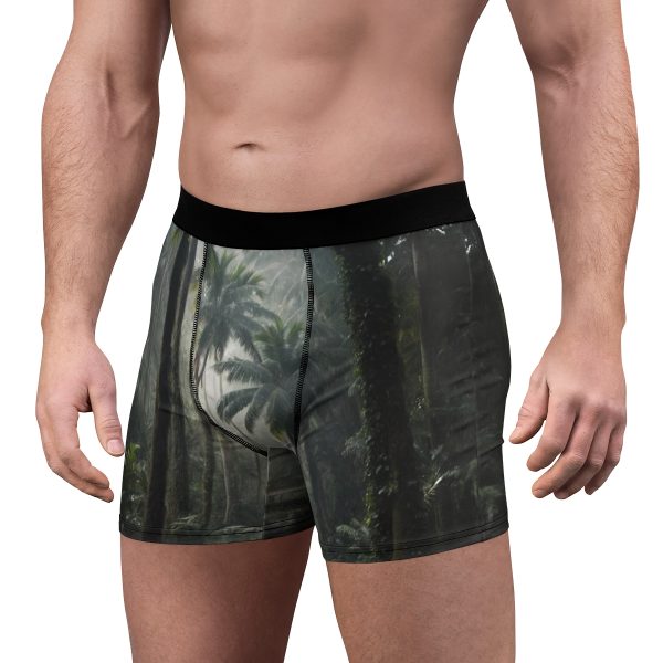 Safari Seeker's Men's Boxer Briefs 🦁 Wild Comfort Awaits! 🌿