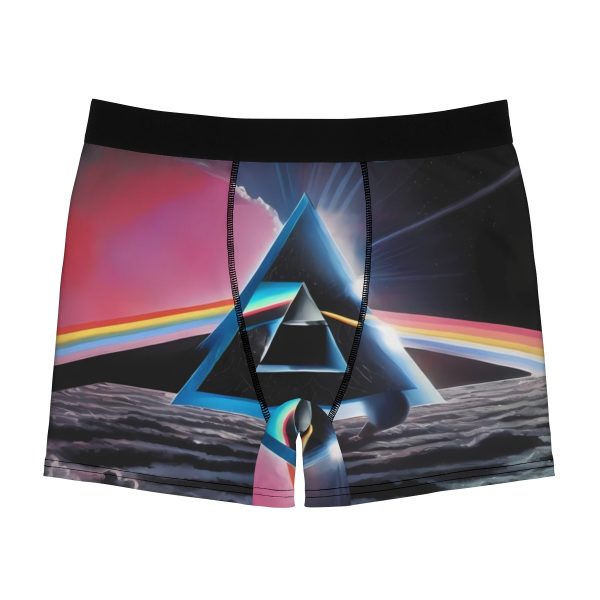Pink Floyd-Inspired đ Dark Side of the Loom Menâs Boxer Briefs! đľ