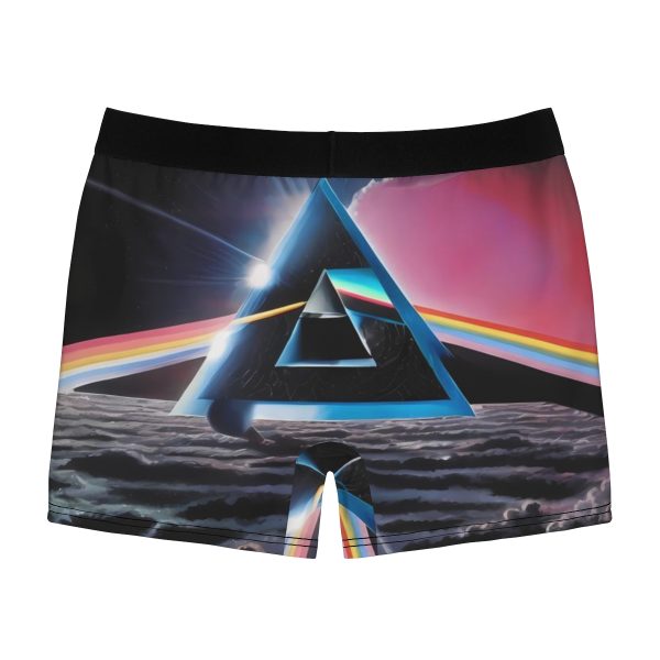 Pink Floyd-Inspired đ Dark Side of the Loom Menâs Boxer Briefs! đľ