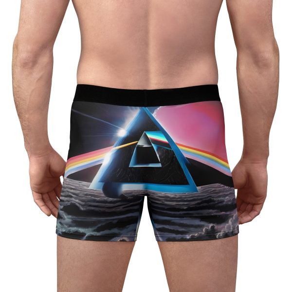 Pink Floyd-Inspired đ Dark Side of the Loom Menâs Boxer Briefs! đľ