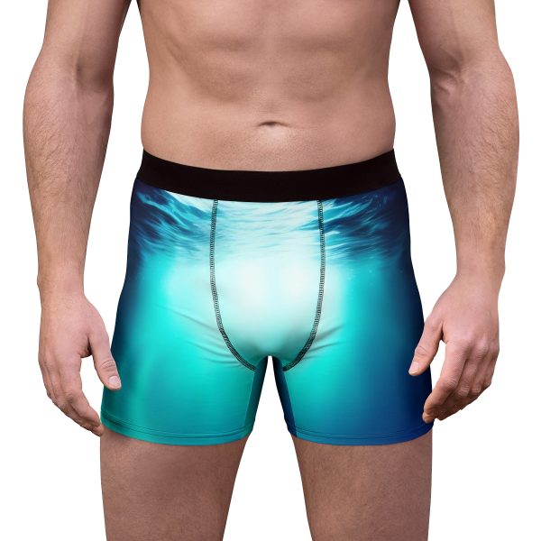 Lost City Luxe: The Atlantis-Inspired Men's Boxer Briefs 🌊💎