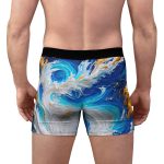 Men's Boxer Briefs 🩲 Odyssey of the Oceans 🐋