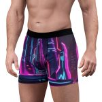 Skyline Comfort Boxer Briefs Block Rockin' the Concrete Jungle