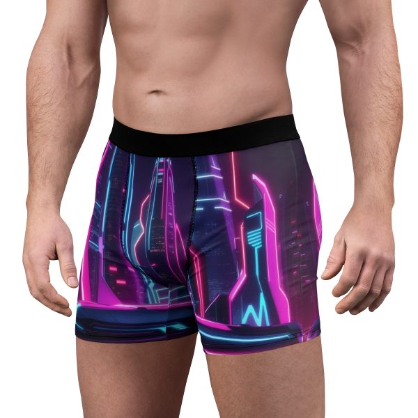 Skyline Comfort Boxer Briefs Block Rockin' the Concrete Jungle