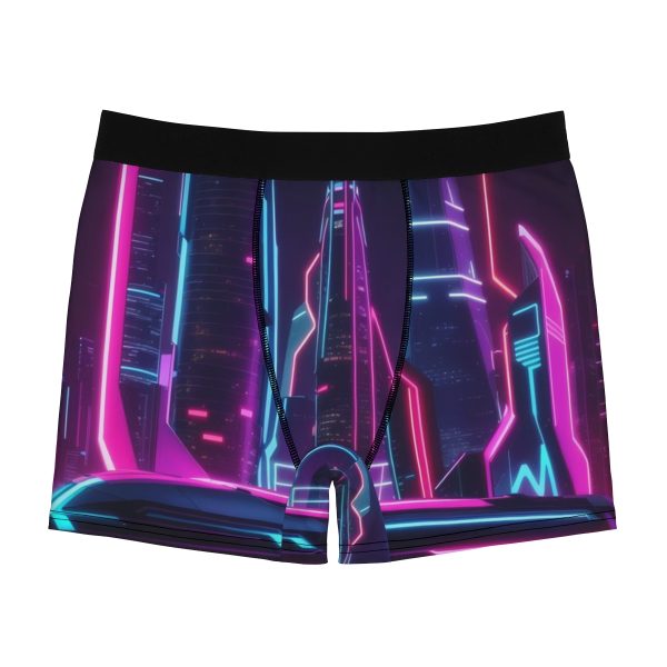 Skyline Comfort Boxer Briefs Block Rockin' the Concrete Jungle