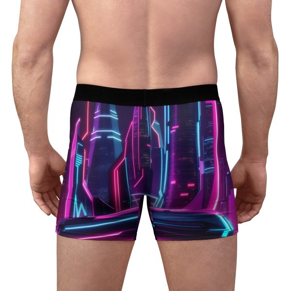 Skyline Comfort Boxer Briefs Block Rockin' the Concrete Jungle