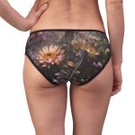 IntimateWear™ Women's Panties: Midnight Blooms