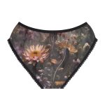 IntimateWear™ Women's Panties: Midnight Blooms