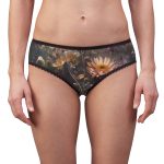 IntimateWear™ Women's Panties: Midnight Blooms