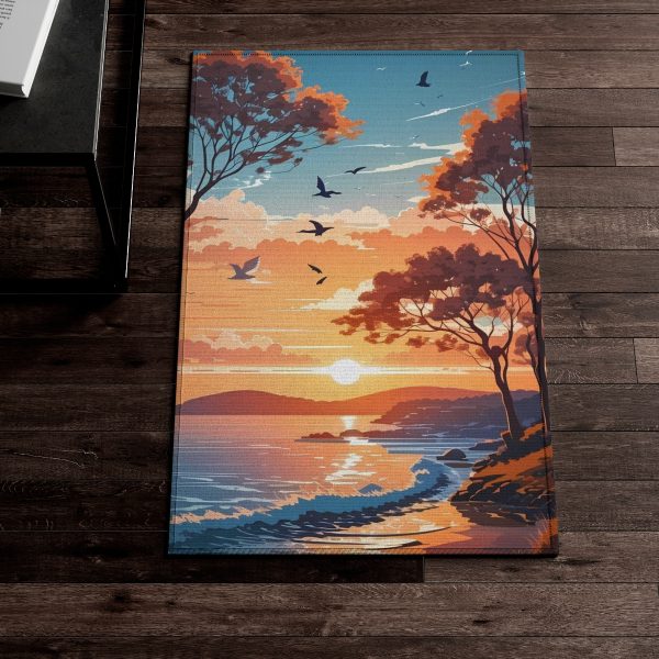 Sundance Area Rug: Dive Into Golden Horizon Comfort! 🌅🌊