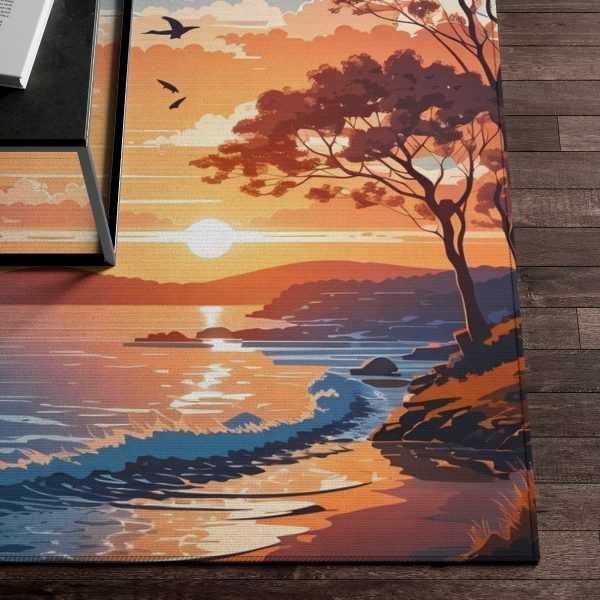 Sundance Area Rug: Dive Into Golden Horizon Comfort! 🌅🌊