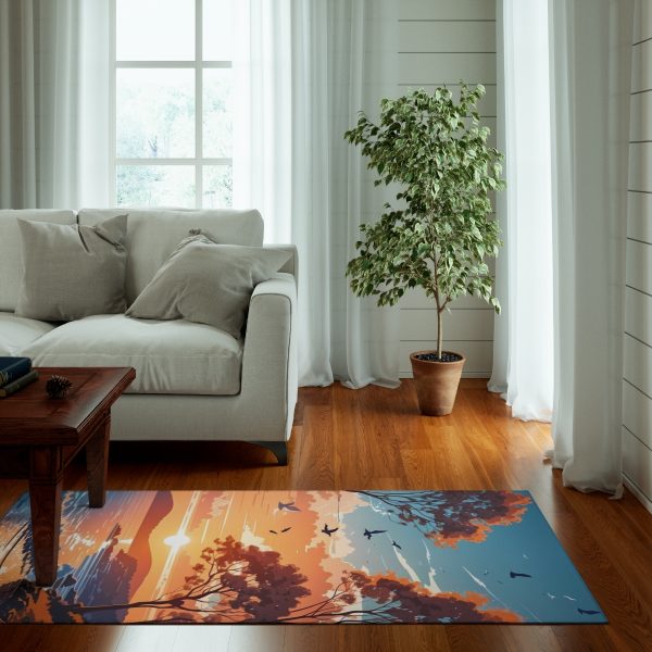 Sundance Area Rug: Dive Into Golden Horizon Comfort! 🌅🌊