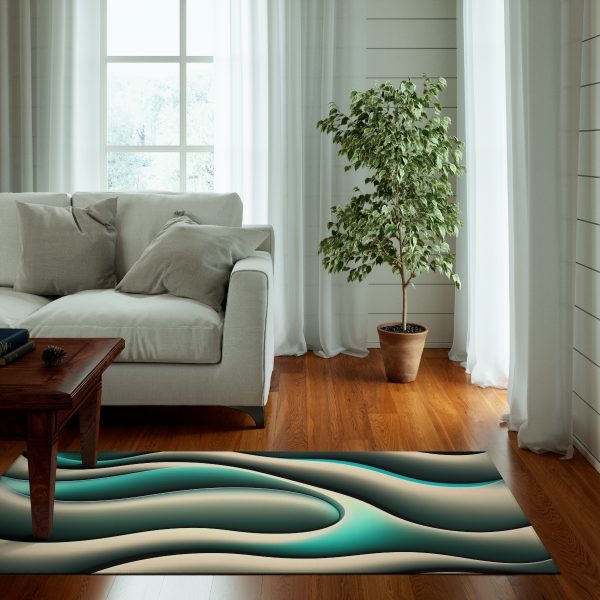 Sea Serenade Area Rug 🐚 Dive Feet First into Ocean Bliss! 🏖️