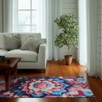 🎉 Flying Floral Living Room Area Rug 🤩 The Floor BFF You Never Knew You Needed!