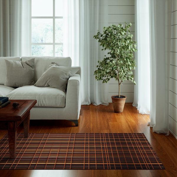 Designer Living Room Area Rug: Binge-Watchers' BFF! 🍿📺