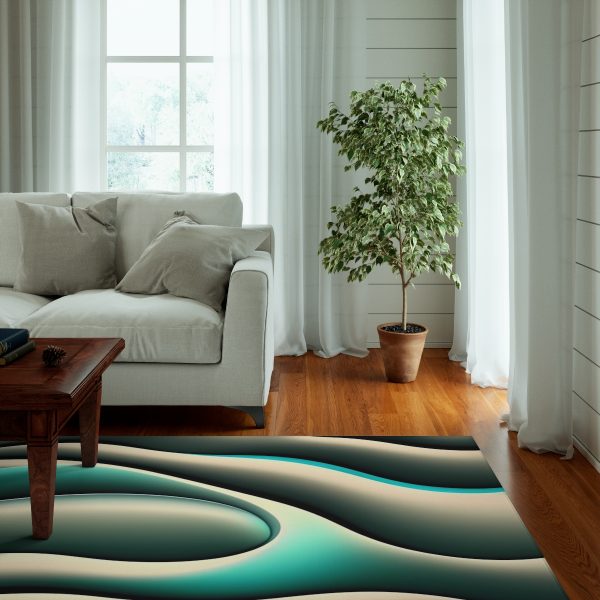 Sea Serenade Area Rug 🐚 Dive Feet First into Ocean Bliss! 🏖️