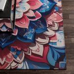🎉 Flying Floral Living Room Area Rug 🤩 The Floor BFF You Never Knew You Needed!