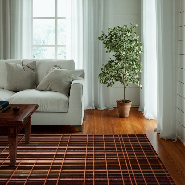 Designer Living Room Area Rug: Binge-Watchers' BFF! 🍿📺