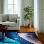 Stargaze Area Rug ✨ The Universe at Your Feet! 🌌