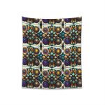 Midnight Shadows 🌃 Contemporary Wall Tapestry