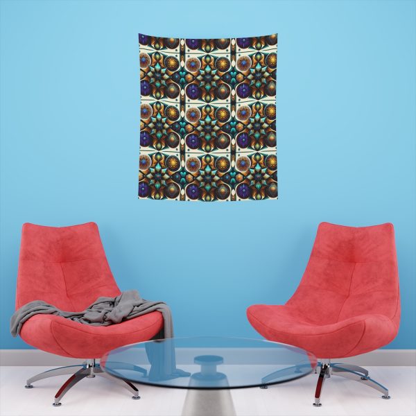 Midnight Shadows 🌃 Contemporary Wall Tapestry
