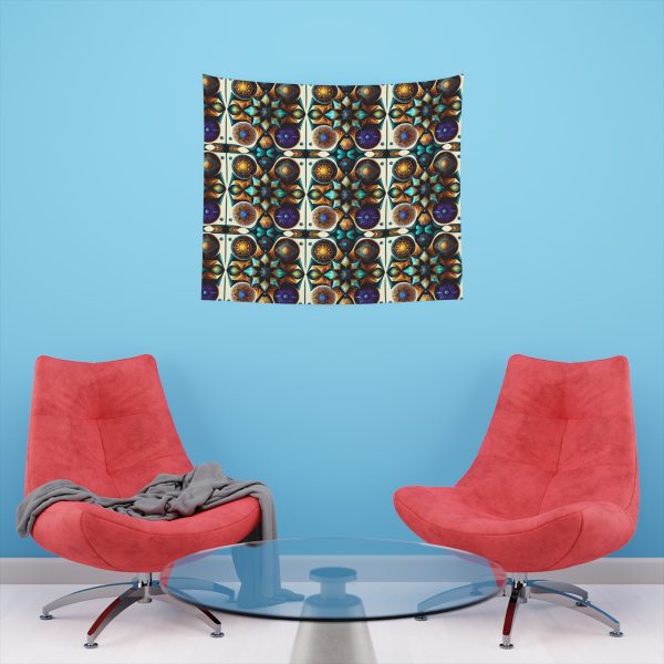 Midnight Shadows 🌃 Contemporary Wall Tapestry