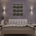 Midnight Shadows 🌃 Contemporary Wall Tapestry