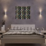 Midnight Shadows 🌃 Contemporary Wall Tapestry