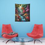 Ethereal Forest - Nature Inspired Wall Tapestry